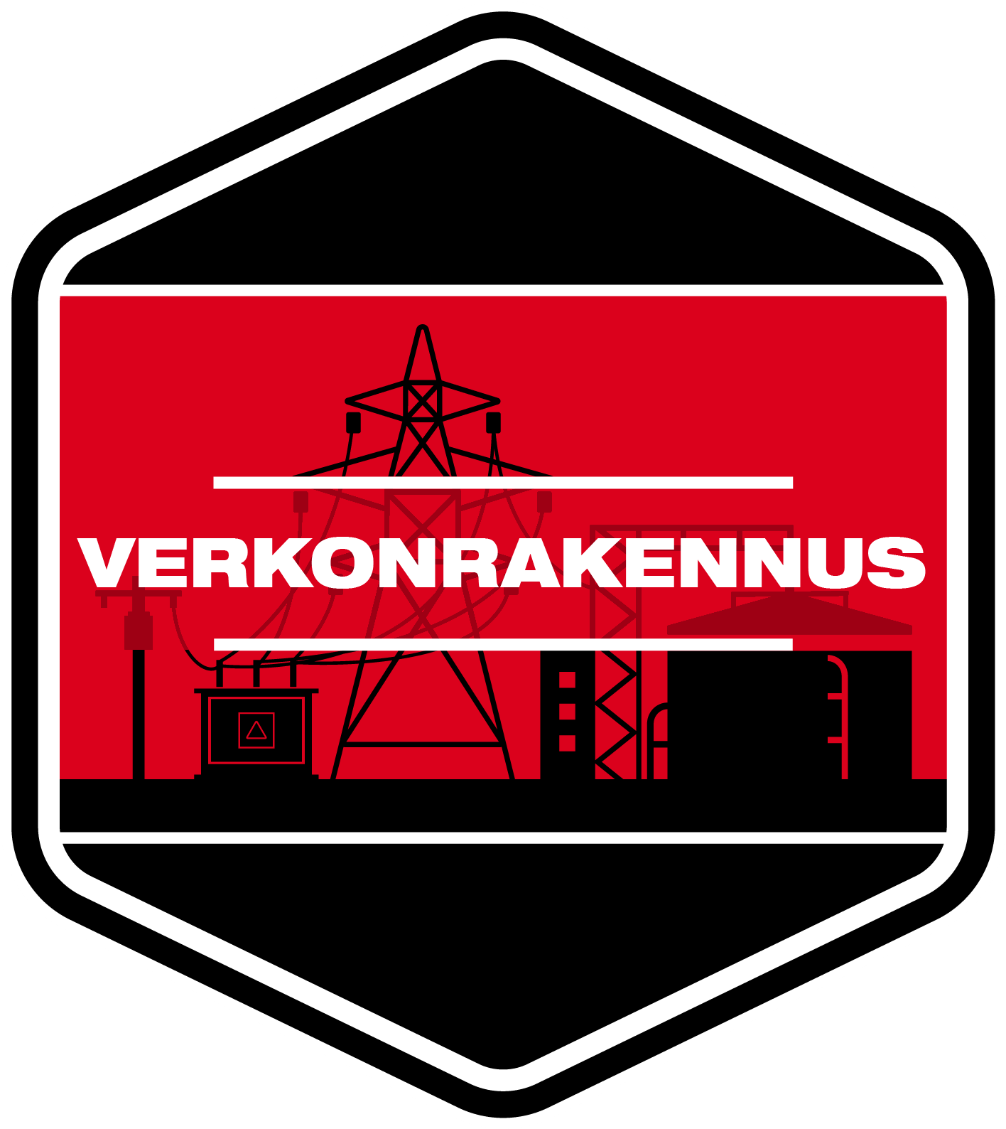 Pään yläpuolella sijaitsevat kaapelit