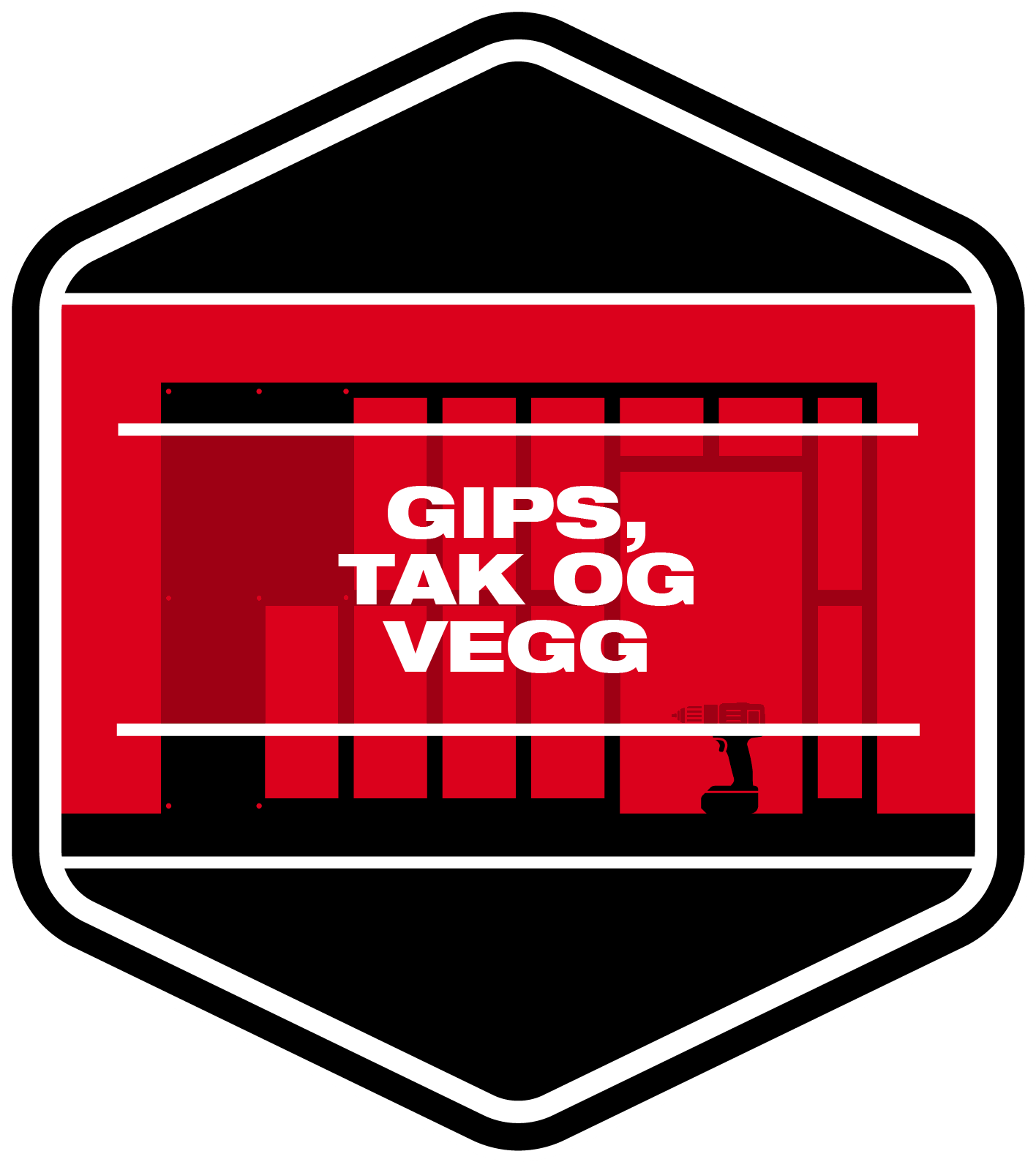 Lys for gipsplater