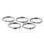 5pc 1kg 1-1/2" Split Ring