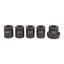 Rect. Socket ShW 1 in Deep 21 x 24.5 mm - 1 pc