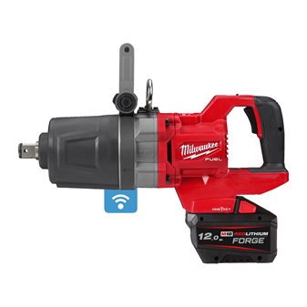 M18 FUEL™ ONE-KEY™ 1 collas augsta griezes momenta D veida roktura trieciena uzgriežņu atslēga ar atbalstgredzenu un īso vārpstu